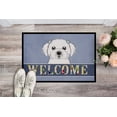 thumbnail image 2 of Caroline's Treasures BB1394JMAT Maltese Welcome Door Mat, Indoor Rug or Outdoor Welcome Mat 24x36 Doormat , 24H X 36W,, 2 of 4