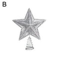 thumbnail image 6 of Glitter Christmas Tree Topper Iron Star Christmas Home Xmas Tree Ornaments, 6 of 8