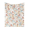 thumbnail image 2 of Celsvanis Fall Throw Blanket Pumpkin Leaf Print Soft Flannel Cover Multipurpose Cozy Blanket for Sofa Bed Indoor Home Thanksgiving Seasonal Decor 27.5"x39.5", 2 of 6