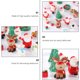 thumbnail image 4 of 20 piezas resina adorno navideño escultura de escritorio encantadora Navidad Santa artesanía, 4 of 5