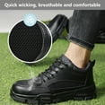 thumbnail image 3 of Steel Toe Cap Trainers for Men Women Safety Work Shoes Lightweight Steel Toe Sneakers Non Slip Breathable Work Shoes, 3 of 7