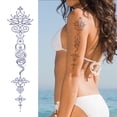 thumbnail image 4 of Juego Pegatinas Tatuaje Jugo Hierbas 10 Piezas Impermeables para Adultos Y (60x206 Mm), 4 of 9