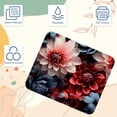 thumbnail image 3 of Petal Flower Gaming Mouse Pad, Mouse Mat, Mouse Pad - Square, 8.3x9.8 Inch, Printed, Non-Slip Rubber Bottom - Suitable for Office and Gaming, 3 of 6