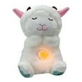 thumbnail image 1 of Conejito de peluche para dormir con sensor de llanto | Conejito de peluche con luz relajante y sonidos relajantes | Ayuda para dormir a recién nacidos | Juguete reconfortante para la educación temp, 1 of 5