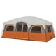 Photo 1 of Core Equipment 12-Person 2-Room Straight Wall Cabin Camping Tent- Orange