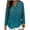 Mint Green, variant on LYEAA Linen Blouses for Women Summer Long Sleeve V Neck Shirts Solid Pullover Tunic Tops Breathable Trendy Clothes