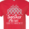 thumbnail image 4 of Inktastic Together, We Fight Diabetes Awareness T-Shirt, 4 of 5