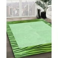 thumbnail image 2 of Ahgly Company Indoor Round Patterned Green Pepper Green Area Rugs, 5' Round, 2 of 6