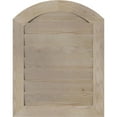 thumbnail image 5 of 14"W x 20"H Arch Top Gable Vent (19"W x 25"H Frame Size): Unfinished, Non-Functional, Smooth Pine Gable Vent w/ Decorative Face Frame, 5 of 13