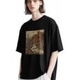 thumbnail image 3 of Camisetas retro de manga corta con estampado del desierto occidental para hombre, camisetas de cuello redondo, 3 of 8