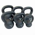 thumbnail image 2 of Body-Solid Powder Coat Iron Kettlebells and Sets, from 5 to 100 lb. 5 lb., 2 of 4
