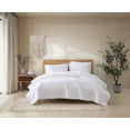 thumbnail image 1 of Nicole Miller Studio 3 piece Owen Solid, Geo Coverlet Set, Quilt Set, 1 of 5