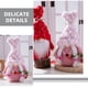 thumbnail image 5 of 2 gnomos de peluche decorativos para San Valentín con adorable diseño de corazón. Opción de regalo para San Valentín., 5 of 5