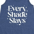 thumbnail image 3 of Instant Message - Every Shade Slays - Toddler & Youth Girls A-line Dress, 3 of 6