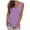 Light Purple, variant on Womens Athletic Tops Solid Color Shirts Womens Summer Tunics Shirt Long Sleeve Shirts for Women Fall Burnout Tee Long Sleeve Sleeves Women Shirt for Fitted Black XL