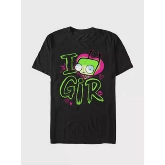 RARE Invader ZIM I Love Gir T-Shirt