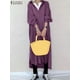 thumbnail image 1 of ZANZEA Spring Long Sleeve Robe Kaftan Solid Shirt Dresses Fashion Midi Dress Loose High Low Vestidos Women Vintage Oversize 2023S Gao Jinjia LED, 1 of 2