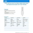 thumbnail image 4 of Feit Linear PL GX23-2 LED Bulb Cool White 13 Watt Equivalence 1 pk, 4 of 4