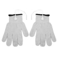 thumbnail image 3 of Guantes de electrodos de fibra conductora para masaje con cables conductores para dolor, lesiones e hinchazón., 3 of 14