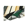 thumbnail image 4 of INSPIRE CHIC Foulards Carrés à Rayures pour Femmes Foulard de Tête Fichu Vert avec Boucle, 4 of 5
