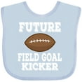 thumbnail image 3 of Inktastic Football Future Field Goal Kicker Boys Baby Bib, 3 of 4