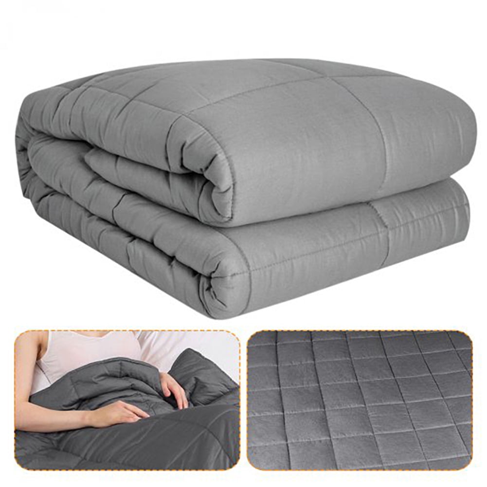 60*80in/20lb Weighted Heavy Blanket Adult 20 Lbs Gravity Throws Faster
