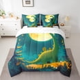 thumbnail image 2 of YST Cute Dinosaur 7 Pieces Comforter Set Wild Animal Bedding, Twin, 2 of 4