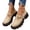 02#White, variant on Women's Mary Jane Shoes Platform Lug Sole Low Heel Chunky Pumps Round Toe Oxfords Shoes Kawaii Punk Goth Uniform Dress Shoes 2 Inches