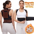 thumbnail image 2 of Magnetic Self Heating Belt Lumbar Lower Back Support Brace Vast Therapy Pain Relief, 2 of 4