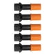 thumbnail image 1 of Pernos de rueda, 5 piezas Pernos de rueda de acero inoxidable Pernos de rueda fabricados con cuidado, 1 of 9