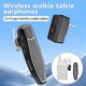 thumbnail image 3 of 2X Walkie Talkie Inalámbrico Bluetooth PTT Auricular Manos K Enchufe para Micrófono -888S K5, 3 of 5