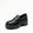 BLACK-PU, variant on BURUDANI Women's Chunky Loafers Platform Comfortable Slip-On Dressy Business Casual Fashion Outfit Loafer Shoes