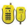 Cable Test Plus Network Cable Tester for Coax and Cat3 through Cat6 Ethernet, 1/Ea