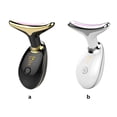 thumbnail image 4 of Guardurnaity Quitar el dispositivo de doble mentón Terapia de calentamiento LED Antiarrugas Herramienta para el cuidado del cuello Protección de la piel Blanco, 4 of 6