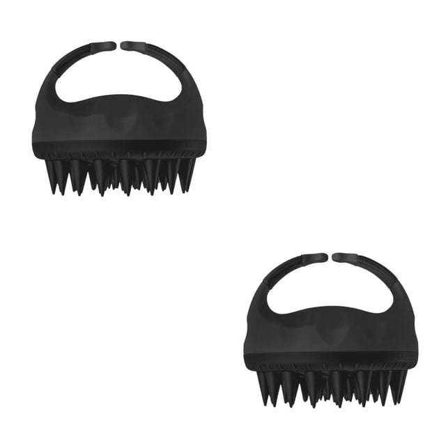 Yuarrent Masajeador de cuero cabelludo, cepillo exfoliante para de cabeza suave, herramienta de masaje de relajación para ducha, accesorios de Type1 NO1 Yuarrent CBP191139