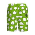 thumbnail image 5 of Fotbe Funny Sheep Doing Yoga Pajama Shorts for Men, Men's Pajama Bottoms, Sleepwear,Short Pajama Pants-Medium, 5 of 9