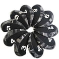 thumbnail image 2 of 10Pcs/Pack Golf Iron Covers Set Golf Club Head Cover Golf Iron Set 3, 2 of 8