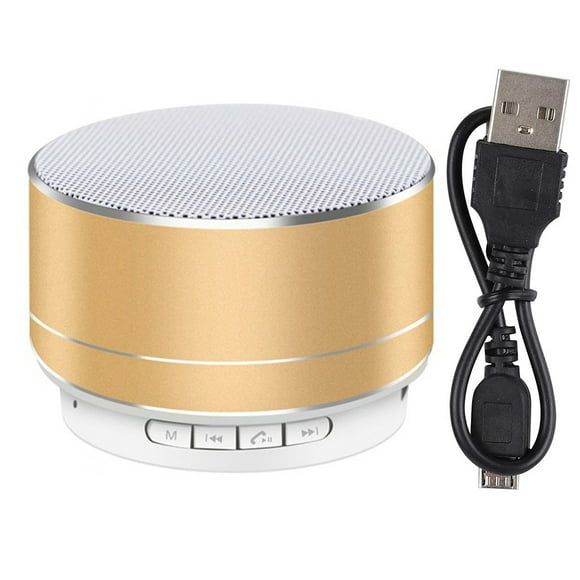 tamizeot Portable Bluetooth Mini Metal Speaker Stereo Super Bass Loudspeaker Audio