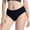 Black, variant on loopsun Womens Briefs,Women's Oversized Cotton Underwear With A Medium High Waist