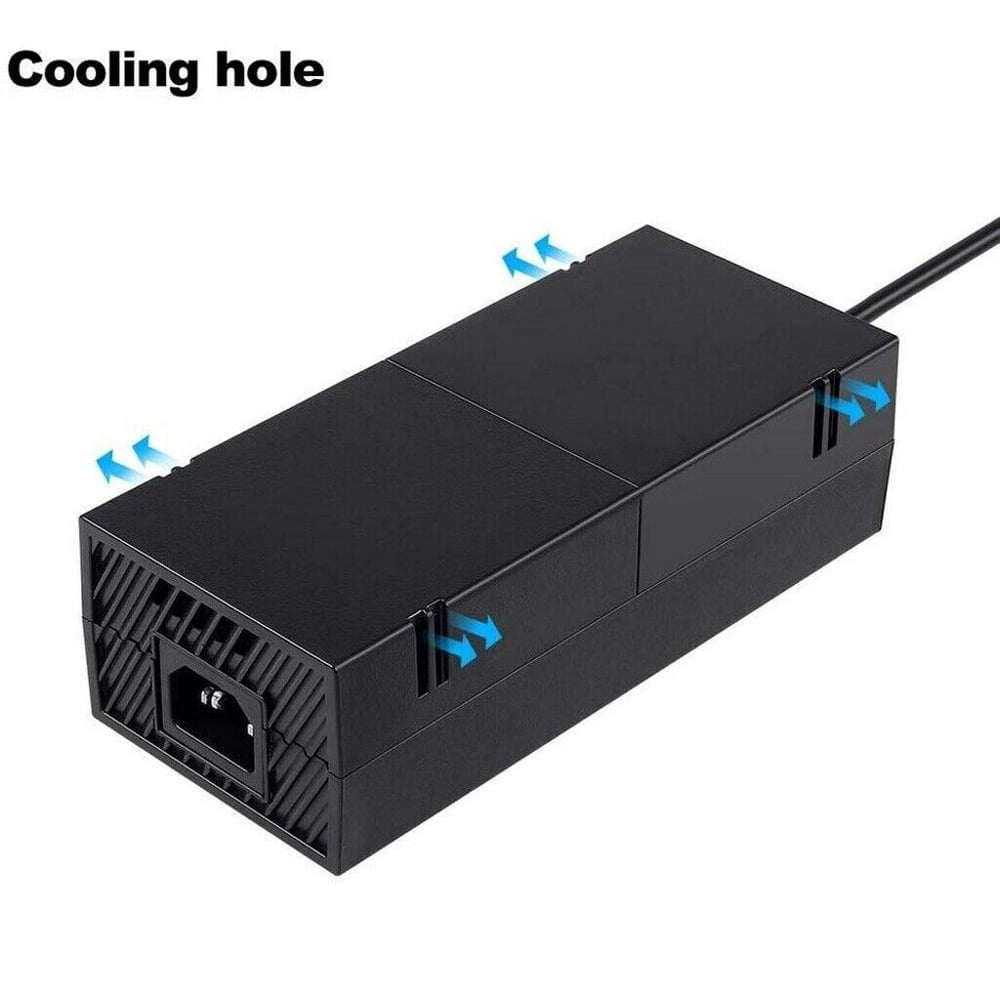 For Microsoft Xbox One Console AC Power Adapter Brick Charger + Plug Power Supply Cord