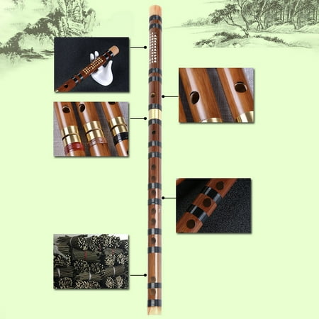 Bamboo Flute Woodwind Musical Instrument Beginner Learner Student Practice Training Traditional Handmade Professional Bamboo Flutes Walmart Canada