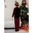thumbnail image 3 of Pijamas familiares a juego de Navidad 2025, pijamas con estampado Dear Merry, conjunto de ropa de dormir para adultos y niños, mono para bebé y ropa para perros, 3 of 5