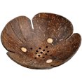 thumbnail image 1 of Jabonera de cáscara de coco Jabonera de baño Jabonera de drenaje manual Jabonera de baño, 1 of 6