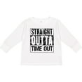 thumbnail image 3 of Inktastic Straight Outta Time out Boys or Girls Long Sleeve Toddler T-Shirt, 3 of 5