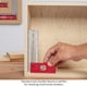 thumbnail image 5 of Herramientas combinadas y dobles para trabajar la madera, regla de borde ajustable para carpinteros para que el estudiante dibuje piedra NikouMX herramienta, 5 of 8