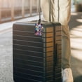thumbnail image 7 of Kdxio Rainbow Poodle Urban Street Luggage Tags Privacy Cover ID Label Suitcase Tags Identifiers For School Bags,Suitcases, 7 of 7
