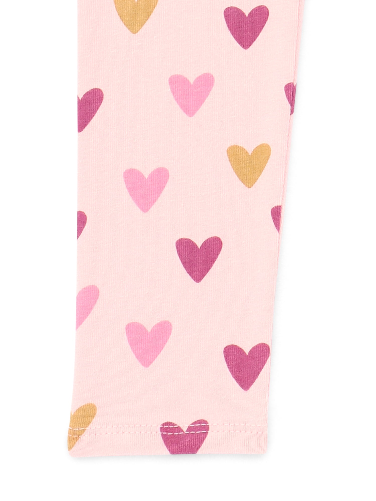 Garanimals Newborn, Baby & Toddler Girl Cotton Pull-on Leggings, Sizes 0M–6T, Single & 3-pack