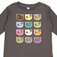 thumbnail image 4 of Inktastic Funny Cat Lover Kitty Kitten Boys or Girls Long Sleeve Toddler T-Shirt, 4 of 5