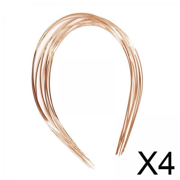 Diademas en ,Diademas en para manualidades para niños y niñas,Banda para el cabello con aro de metal y marco de alambre para hacer tú mismo,Tocados con lazo y corona,accesorios