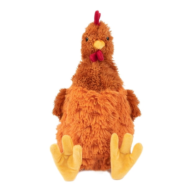 Juguetes de Peluche para Perros Best Pet Supplies café Pollo Arrugado para Juegos interactivos